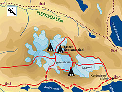 Østre Stølsnostind full size map