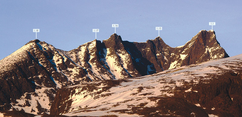 Scandinavian Mountains - Hurrungane - Storen or Store Skagastølstind