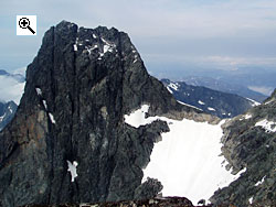 Mohns skar seen from Sentraltind