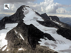 Store Ringstind from Stlsmaradalstind to the south east
