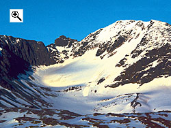 Store Soleibotntind (on the right) from Berdalsfjellet