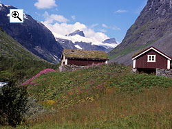Stlsmaradalen cabin is idyllic