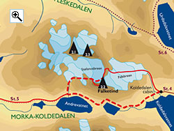 Falketind full size map