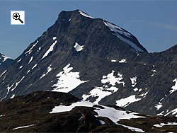 Store Rauddalseggi seen from Rauddalen