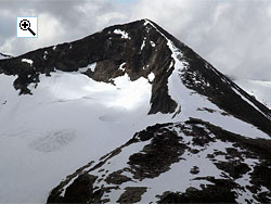 Skarddalstind from Visbretind to the north