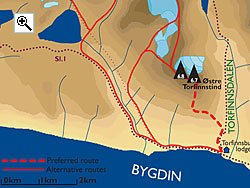 Østre Torfinnstind full size map