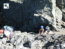 The ascent up the East Ridge of Midtre Torfinnstind is quite straightforward