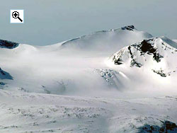 Søre Veotind seen from Nautgardsoksle to the east