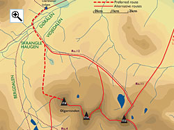 Digerronden full size map