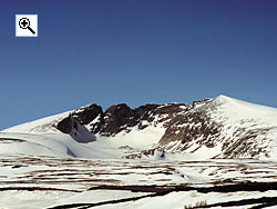 The impressive ridge of Snhetta and its 4 tops is a classic, but demanding, traverse