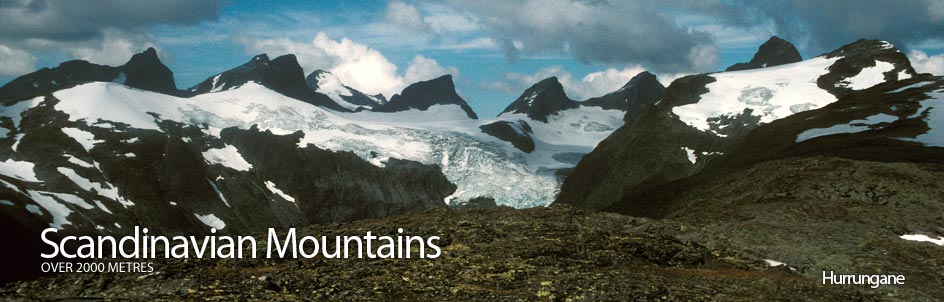 Scandinavian Mountains over 2000 metres - James Baxter
